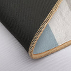 • A Design That Radiates Serenity with Soft Color Tones  Dirt-Trapping Bath Mat