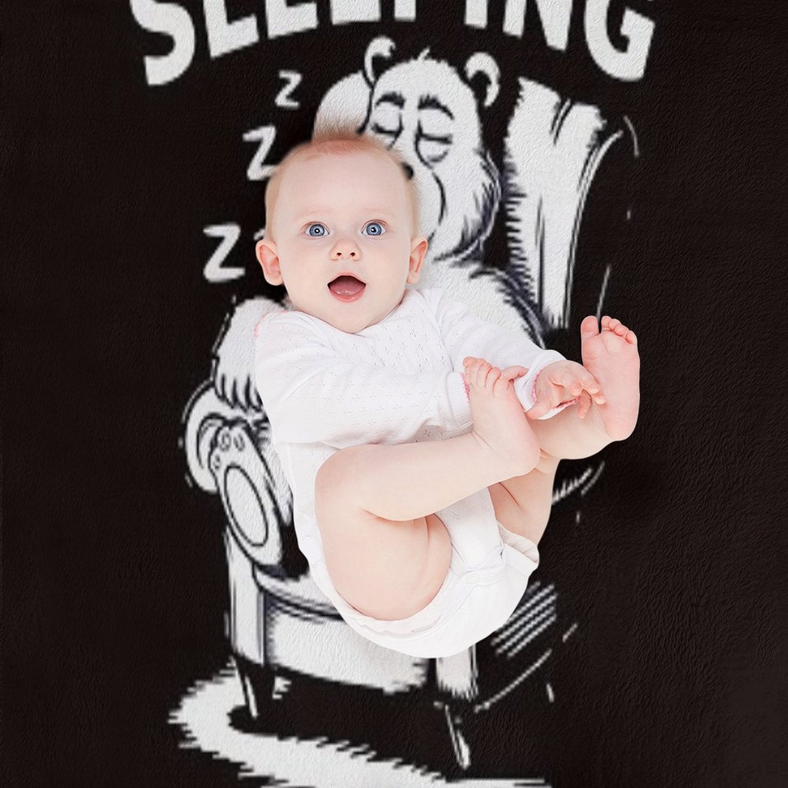 I'm Not Sleeping I'm Just Resting My Eyes Dad Father's Day Versatility Throw Blanket