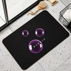 Tiny Bubbles Playful Summer Delight  Dirt-Trapping Bath Mat