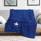 Zen Sailing Durable Throw Blanket