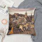 Edinburgh Morning Soft Easy Maintenance Throw Pillow