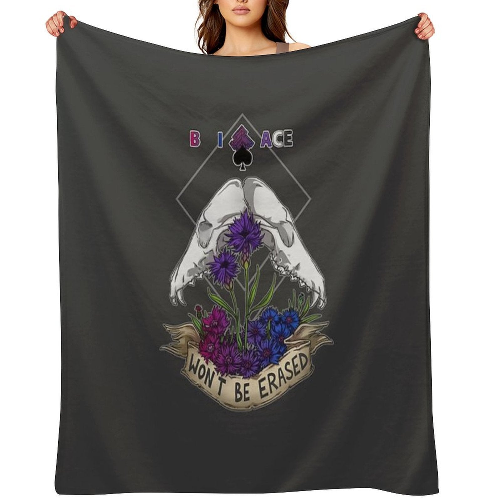 Bi+Ace - Won't Be Erased Quick-dry Throw Blanket