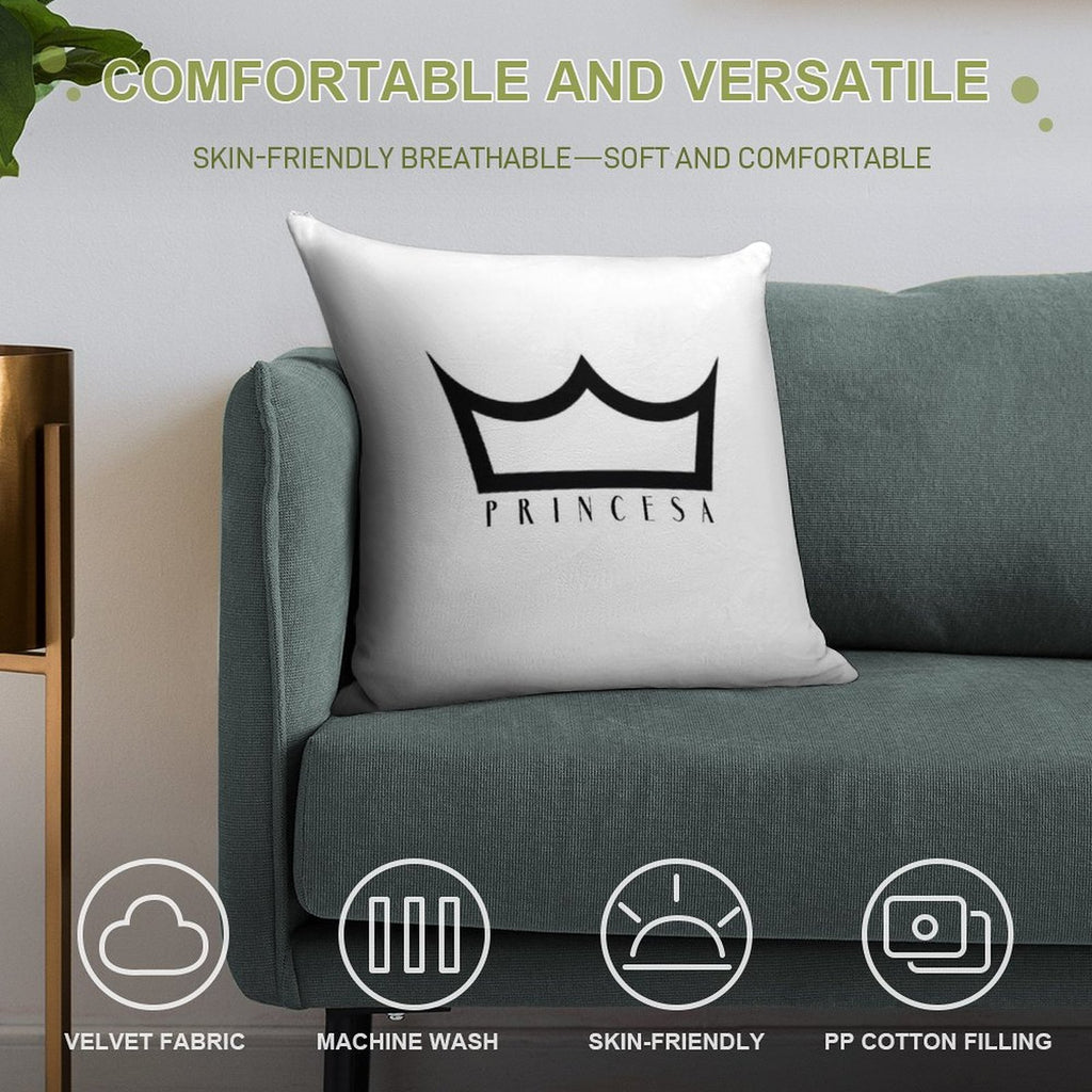 Tini Stoessel - Princesa Soft Style Accent Throw Pillow