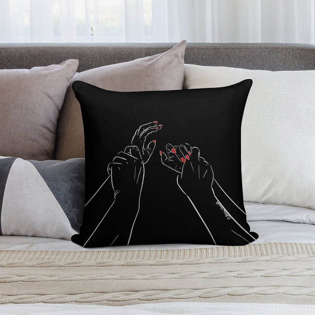 Couple Passion Desire Soft Gift Ready Throw Pillow