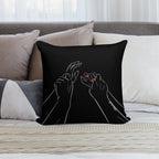Couple Passion Desire Soft Gift Ready Throw Pillow