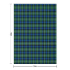 Clan Ferguson Tartan Eco-conscious Throw Blanket
