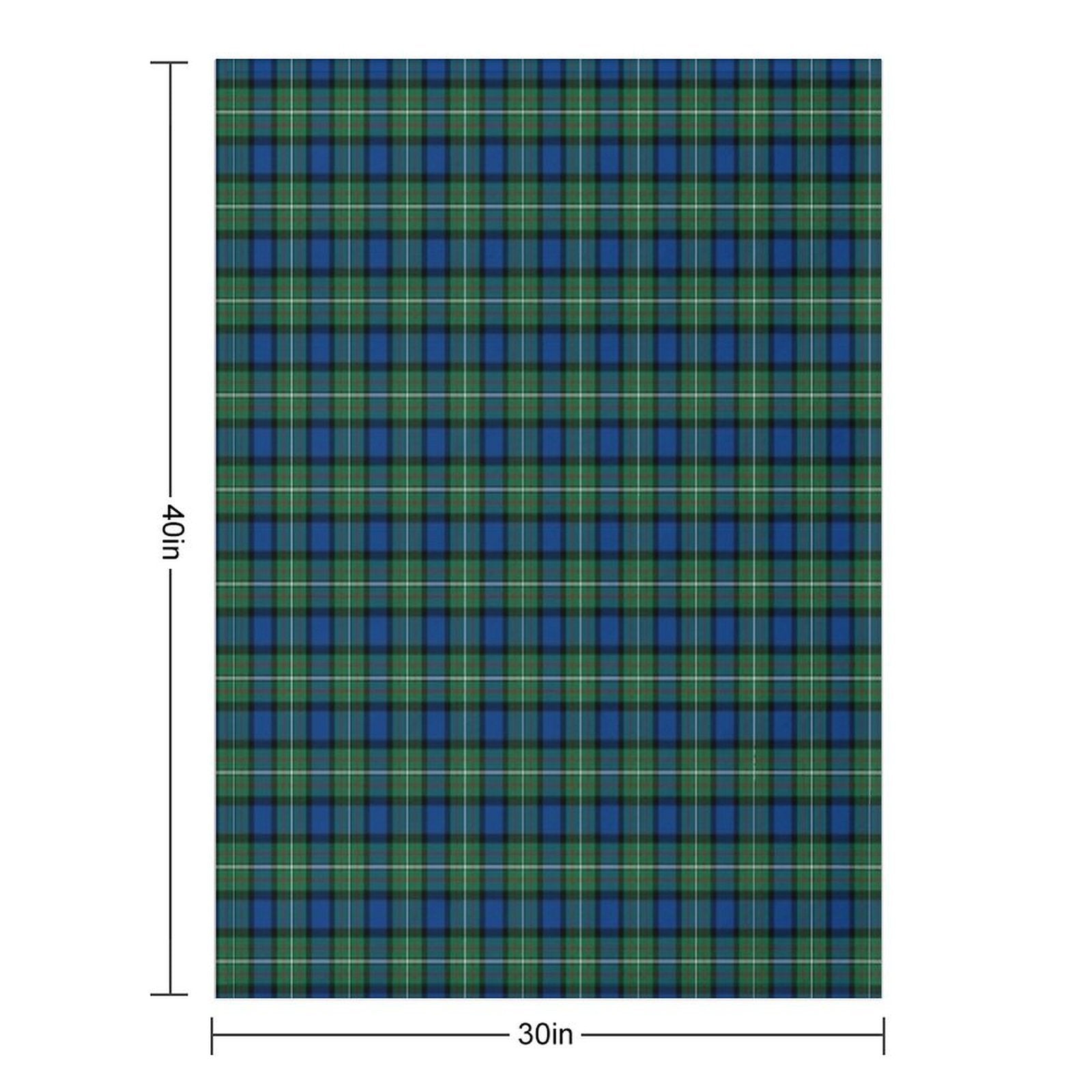 Clan Ferguson Tartan Eco-conscious Throw Blanket