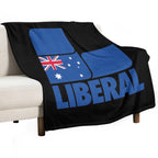 Liberal Party of Australia Versatility Throw Blanket