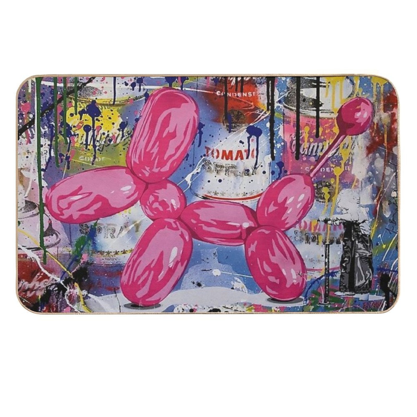 Asu Art  Slip-Resistant Bath Mat