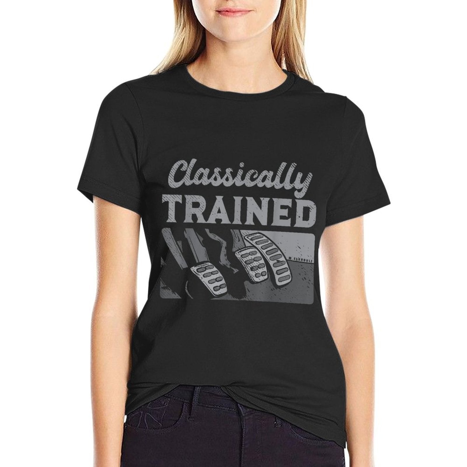 Racing Three Pedals Classically Trained Manual Transmission  Soft T-Shirt
