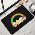 The Golden Girls LGBT Pride Rainbow  Rapid-Drying Bath Mat