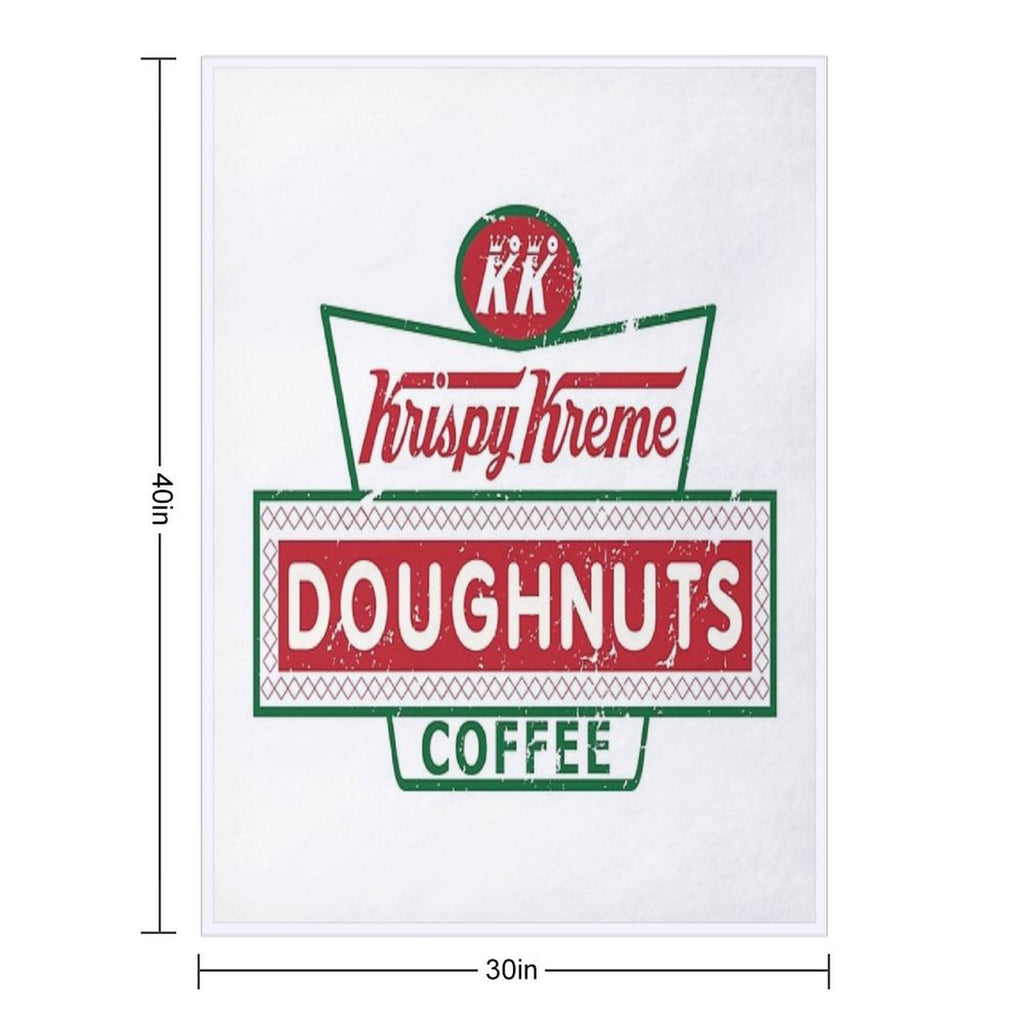 Neon Betta Krispy Kreme AFans Out Wrinkle-free Throw Blanket