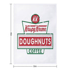 Neon Betta Krispy Kreme AFans Out Wrinkle-free Throw Blanket