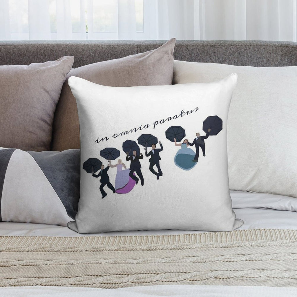 in Omnia Paratus Soft Bedroom Essential Throw Pillow