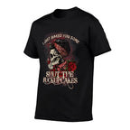 Womens Funny Skull Roses I Just Baked You Some Shut The Fucupcakes  Versatile T-Shirt
