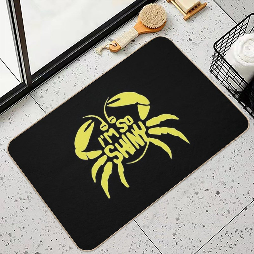 I'm So Shiny  Easy To Clean Bath Mat
