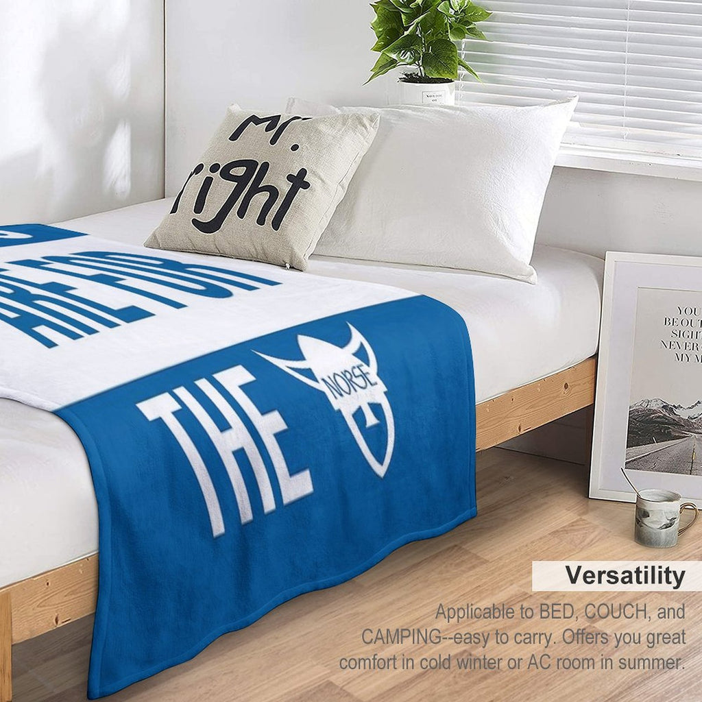 Luther College Saturdays Are For The Norse Plush Throw Blanket