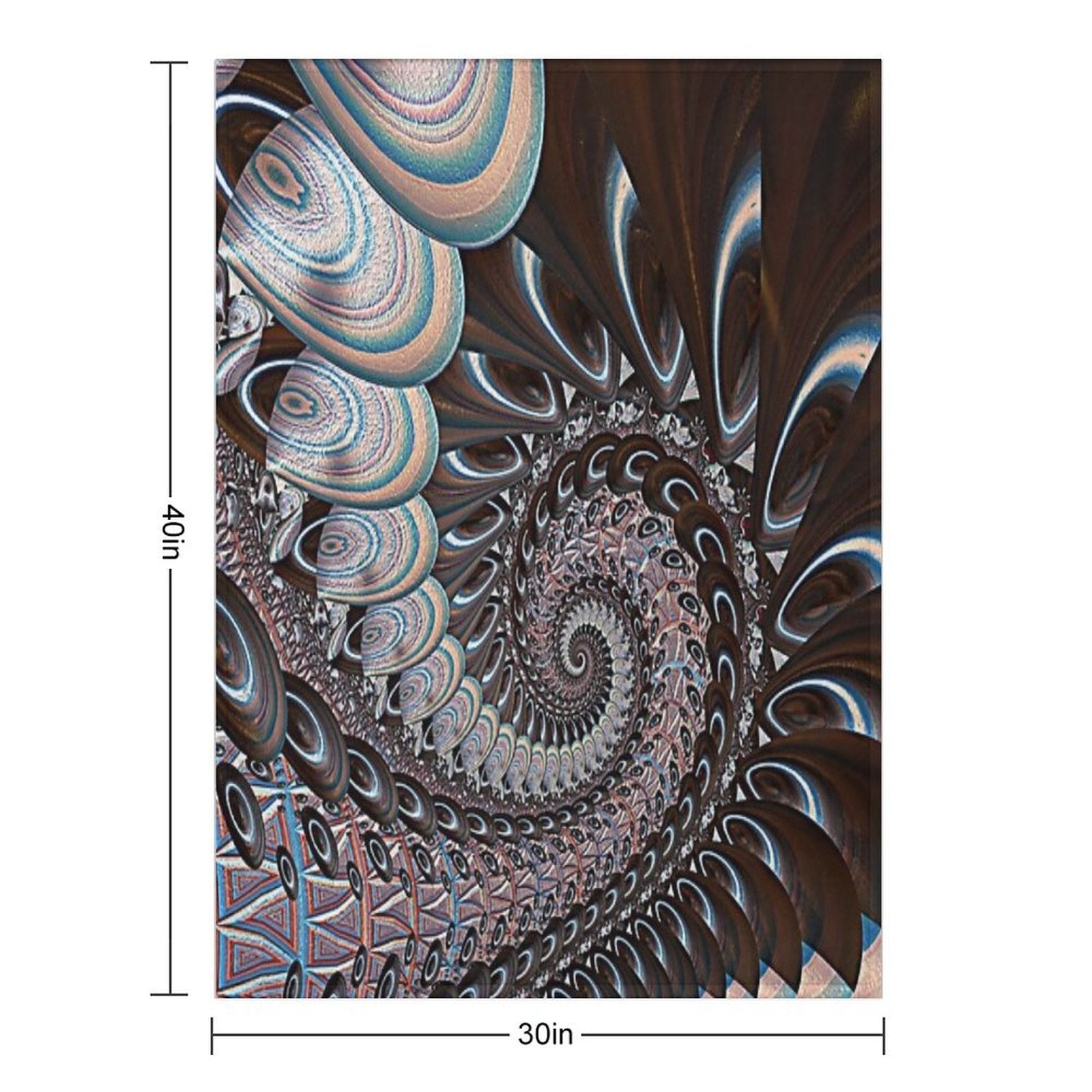 Illumined Shungite... Wrinkle-free Throw Blanket