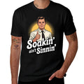 Soaking Aint Sinning - Funny Mormon  Wrinkle-resistant T-Shirt