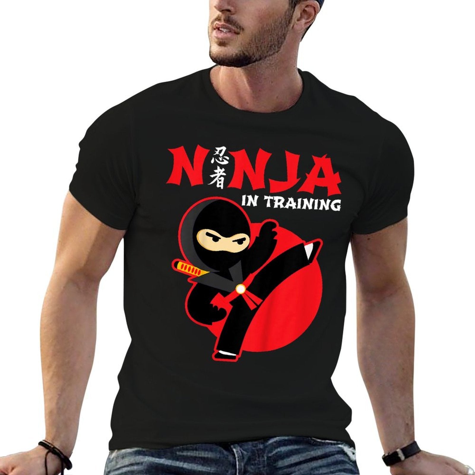 Ninja In Training Cool for Martial Arts Warrior Kids  Affordable Price T-Shirt