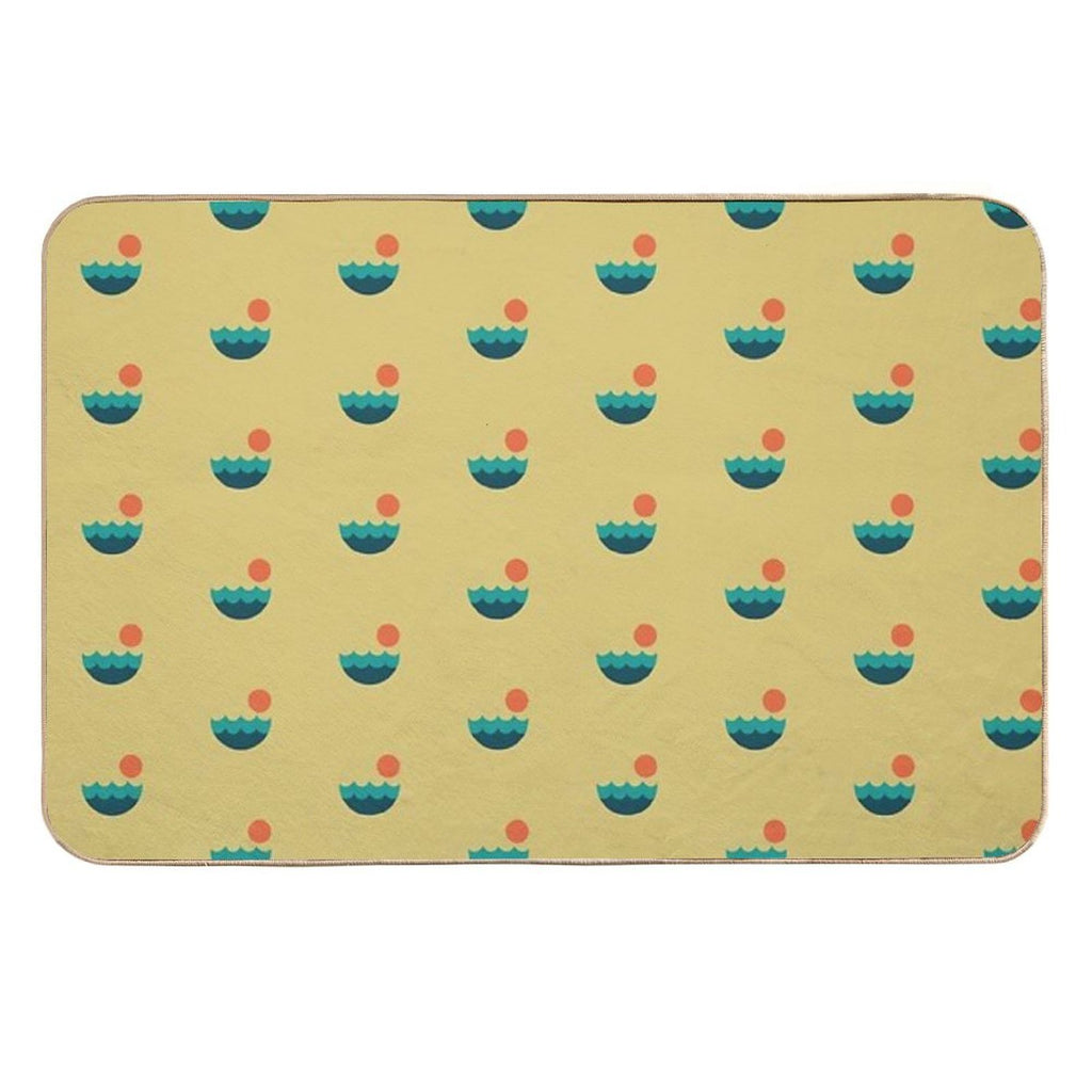 Golden Sunsets  Multi-Purpose Bath Mat