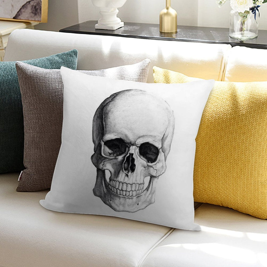 Skull Soft Easy Maintenance Throw Pillow