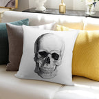 Skull Soft Easy Maintenance Throw Pillow