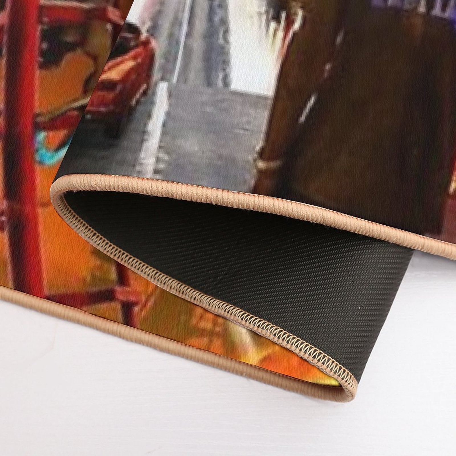 Astroworld Art  Stain-Proof Bath Mat