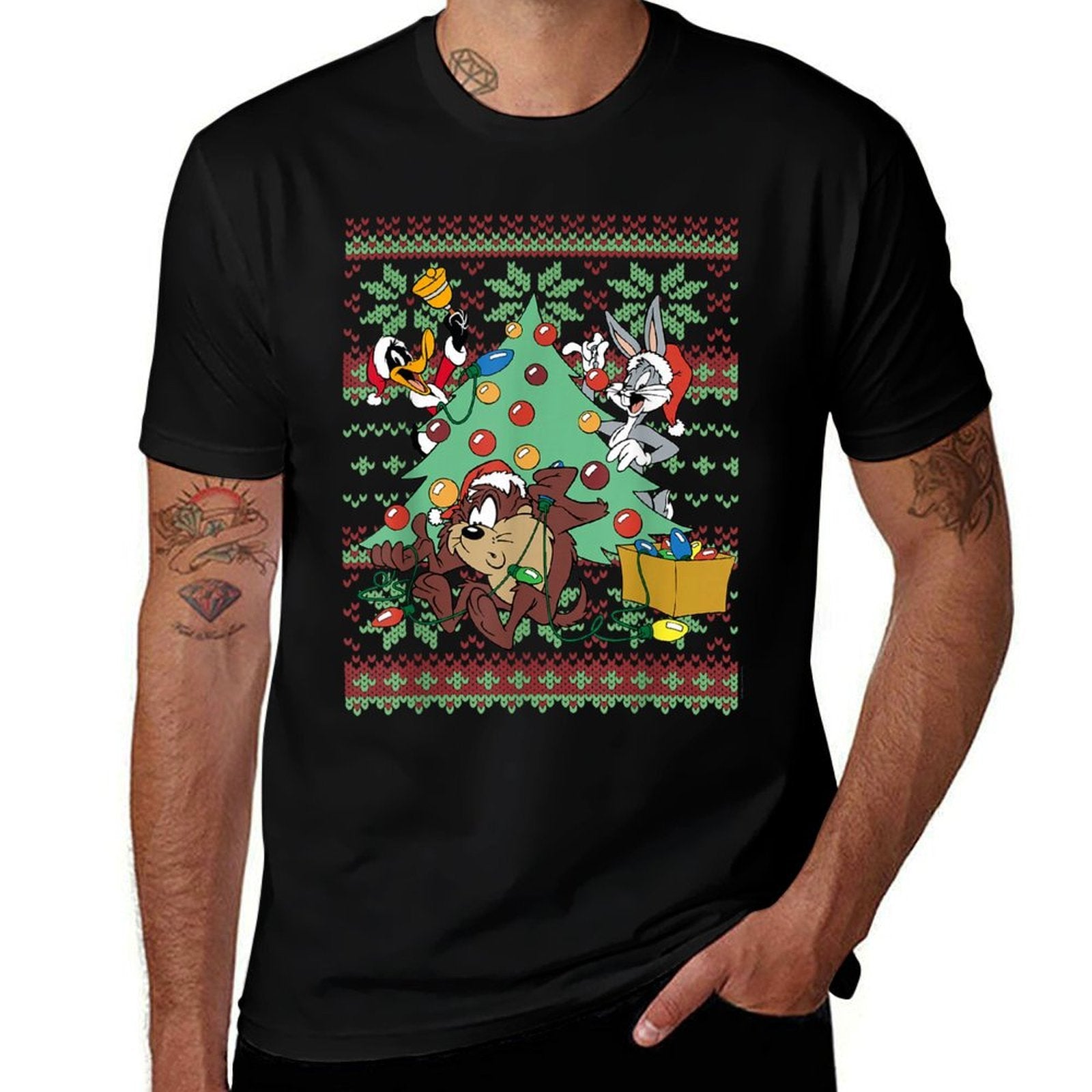 Looney Tunes Christmas  Quick-drying T-Shirt
