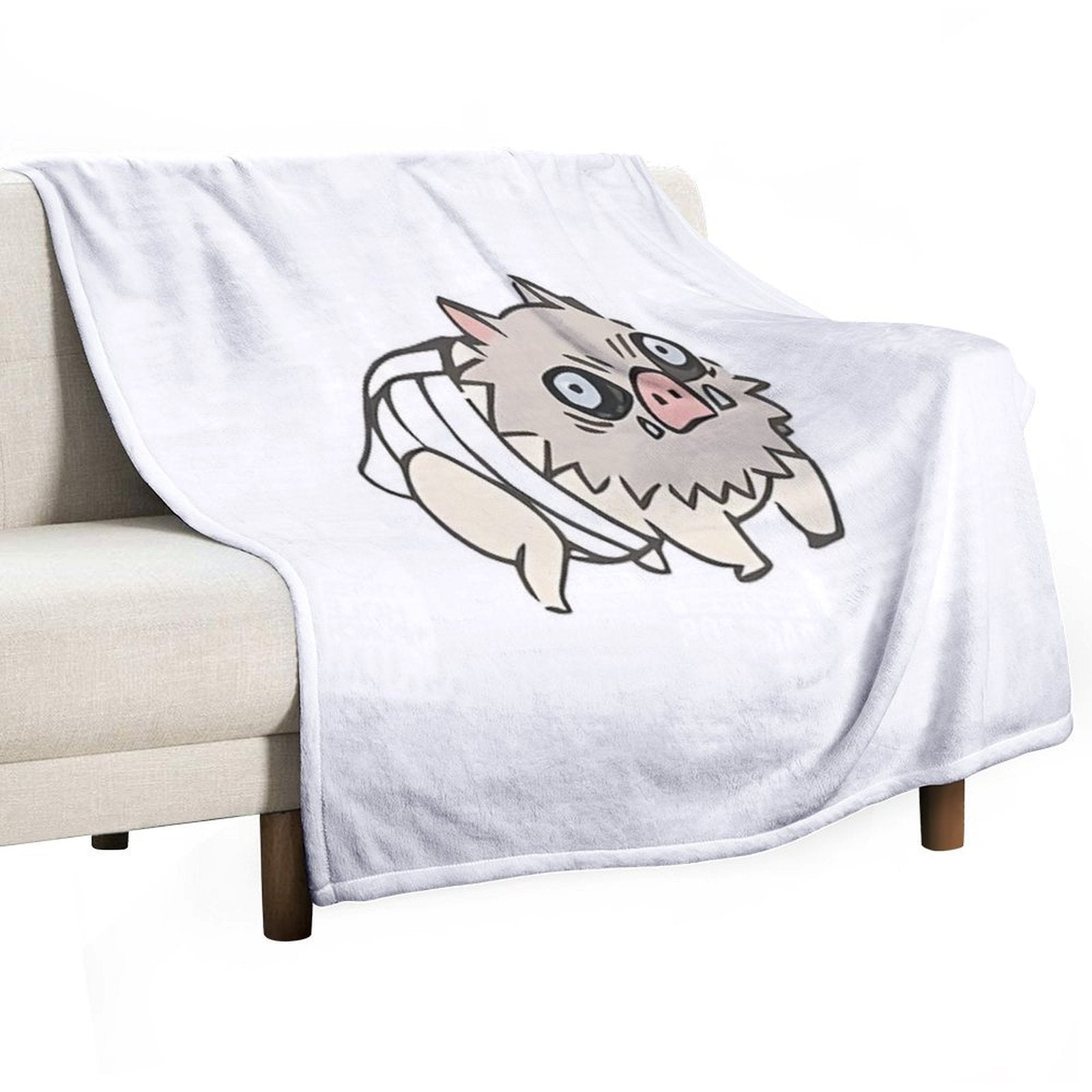 Hashibira Inosuke Premium Throw Blanket
