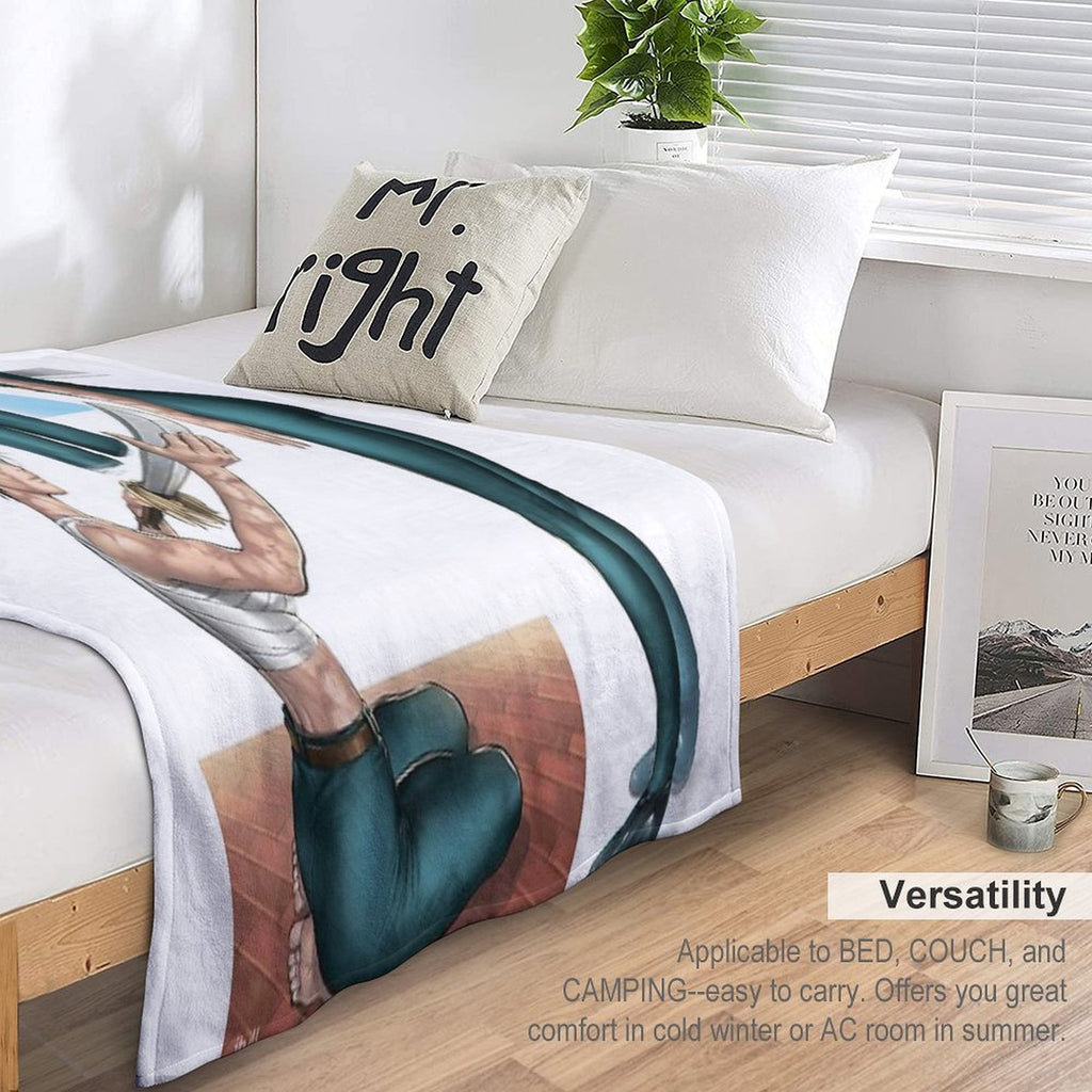 Maki & Yuta (JJK) Velvety-soft Throw Blanket