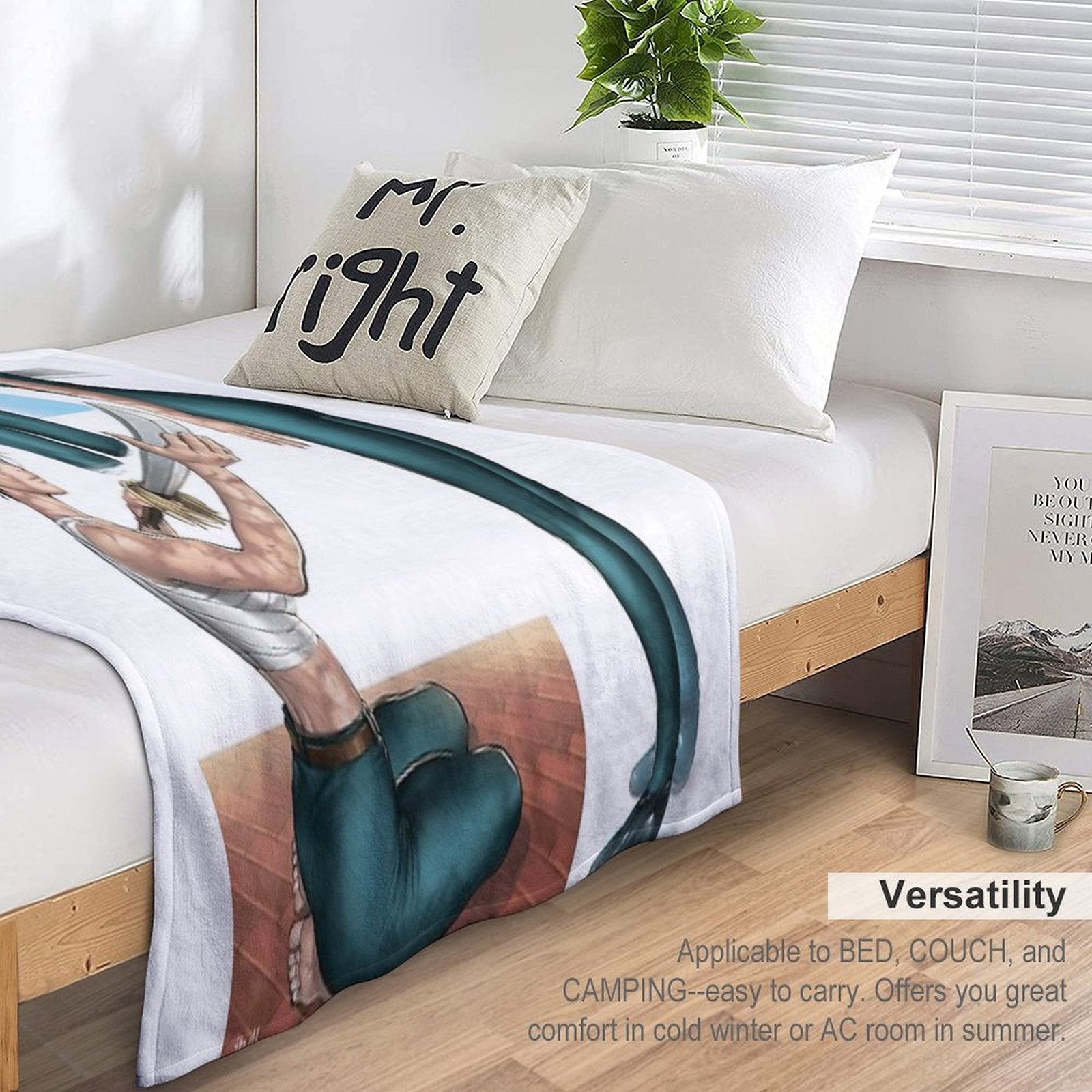 Maki & Yuta (JJK) Velvety-soft Throw Blanket