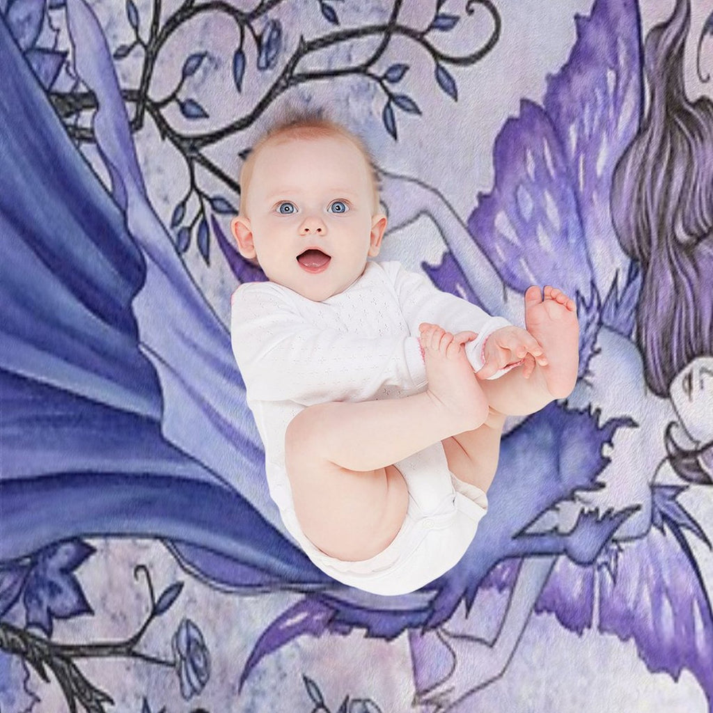 The Night Garden Shrink-resistant Throw Blanket