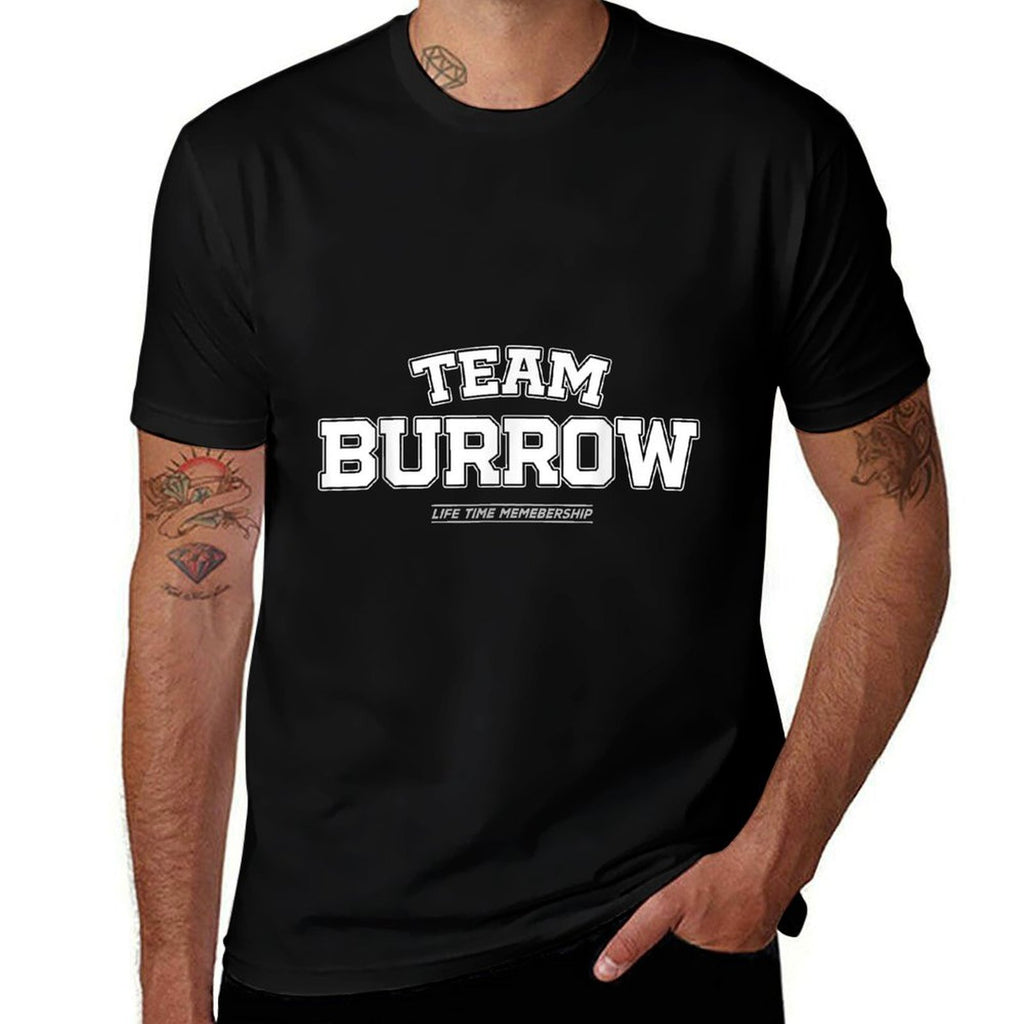 Team Burrow - Proud Family Surname, Last Name - Team Burrow  Versatile T-Shirt