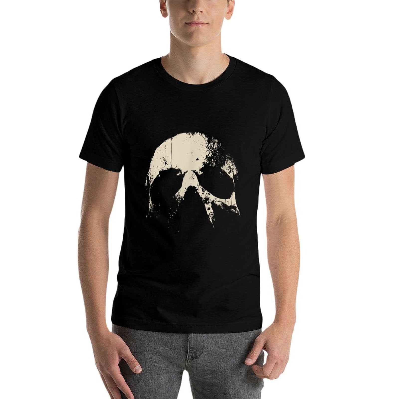 Skull Grunge Graphic for Women Men  Odor-resistant T-Shirt