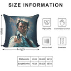 Dirty Harry Vintage Art Soft Warmth Comfort Throw Pillow