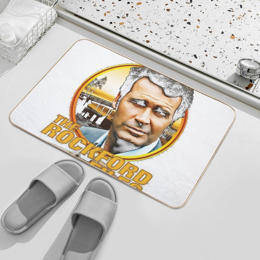 The Rockford Files 70S Retro Tv Show  Long-Lasting Bath Mat