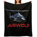 Airwolf Plush Throw Blanket