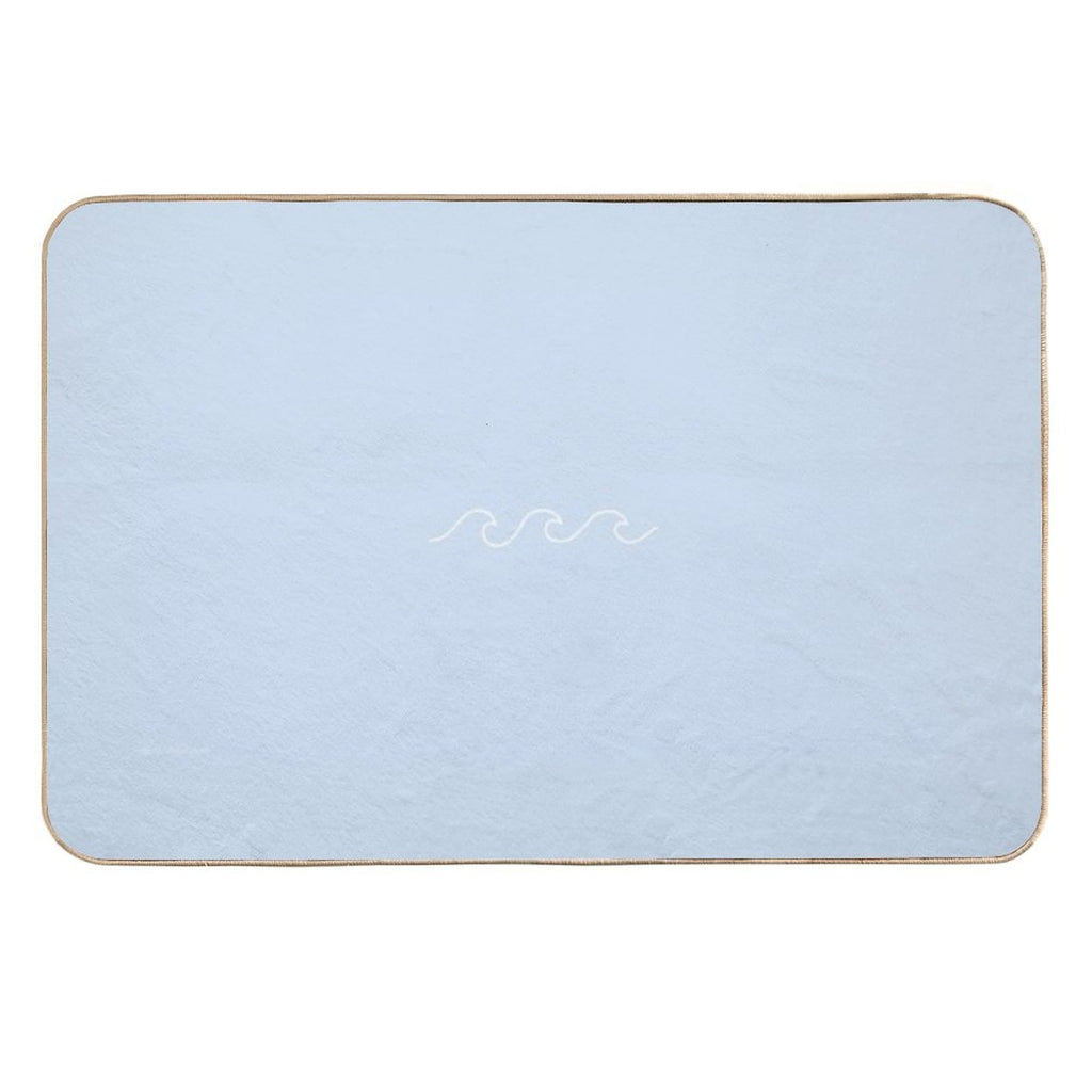 Waves  Slip-Resistant Bath Mat