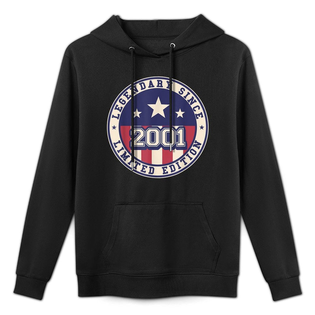21 Years Old Legendary Since 2001 21st Birthday Versatile Streetwear Hoodie