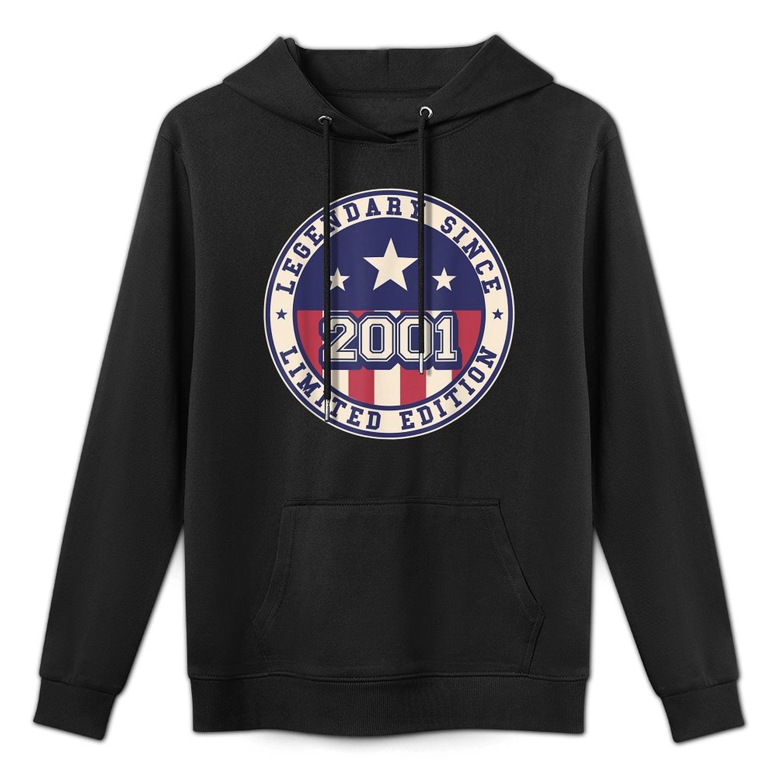 21 Years Old Legendary Since 2001 21st Birthday Versatile Streetwear Hoodie