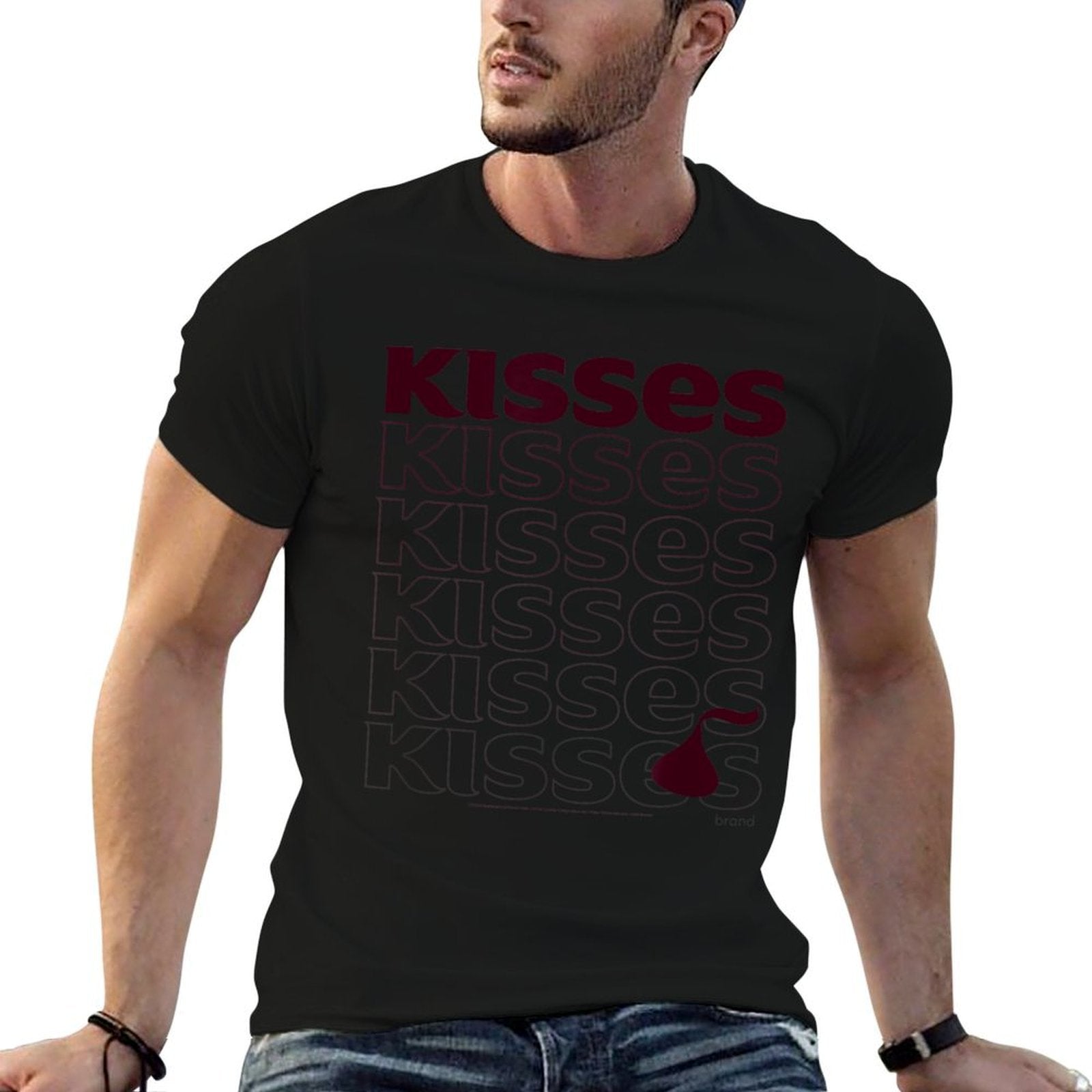 Hersheys Kisses Chocolate Name Stack  Quick-drying T-Shirt