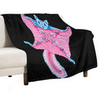 Flying Squirrel Totem Gift-ready Throw Blanket