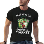 Gardening Meet Me At The Local Farmers Market Men Women Premium  Vintage-inspired T-Shirt