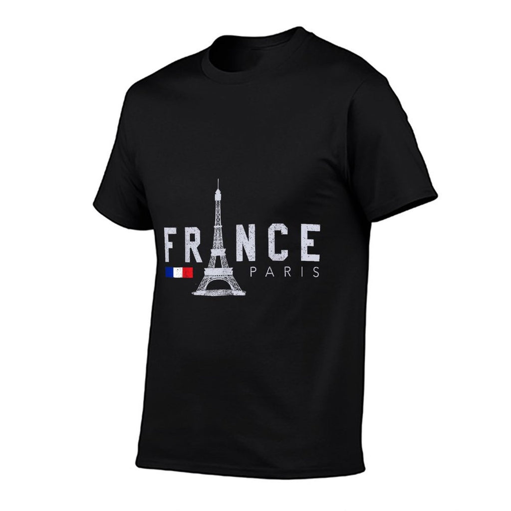 France Paris French Eiffel Tower Souvenir Gift  Relaxed-fit T-Shirt