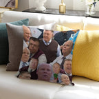 Hitchcock And Scully Collage Soft Multiple Sizes Throw Pillow