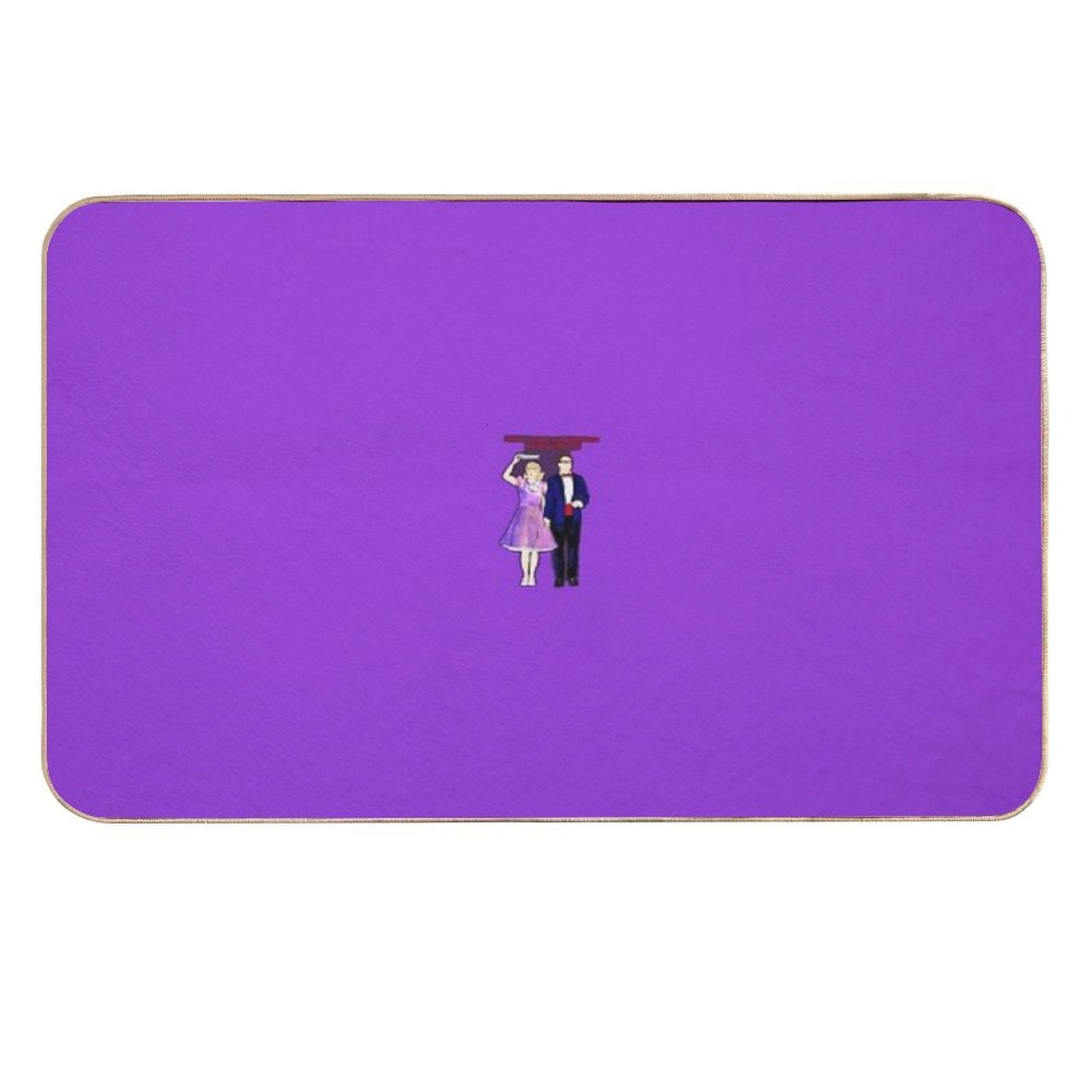 Brad And Janet - There's A Light -Rocky Horror Picture Show  Odorless Bath Mat