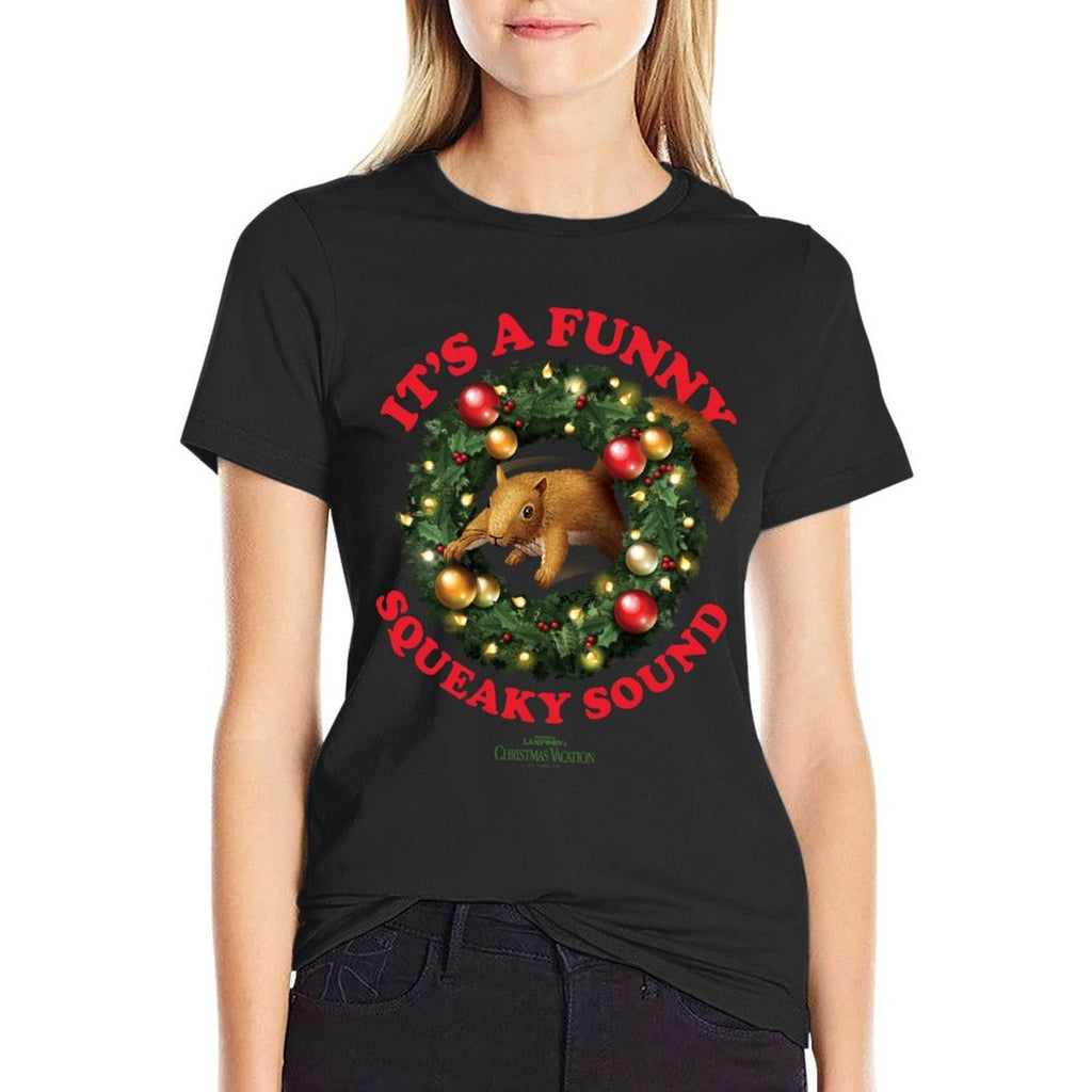 National Lampoons Christmas Vacation - Funny Squeaky Sound  Graphic-printed T-Shirt