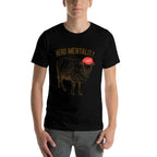Herd Mentality Sheep for Trump Quote Saying Red Cap Meme  Heathered Texture T-Shirt