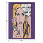 Pop Art Slayer Gift-ready Throw Blanket